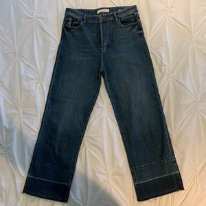Fun wide leg ankle jeans